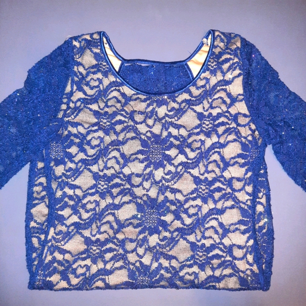 Honey and Rosie Blue Cocktail Dress